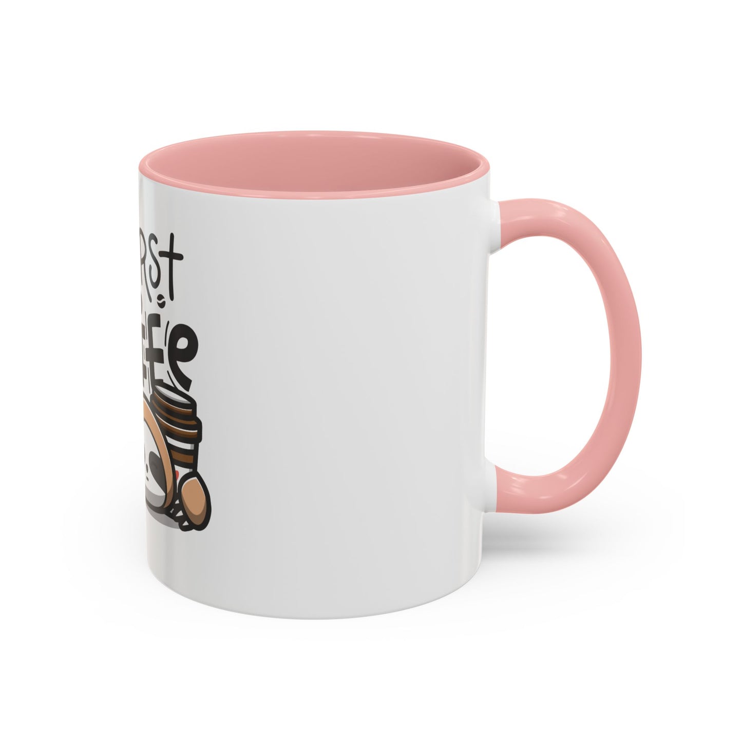 But First Coffee Sloth Mug - Cute Accent Coffee Cup (11/15oz)