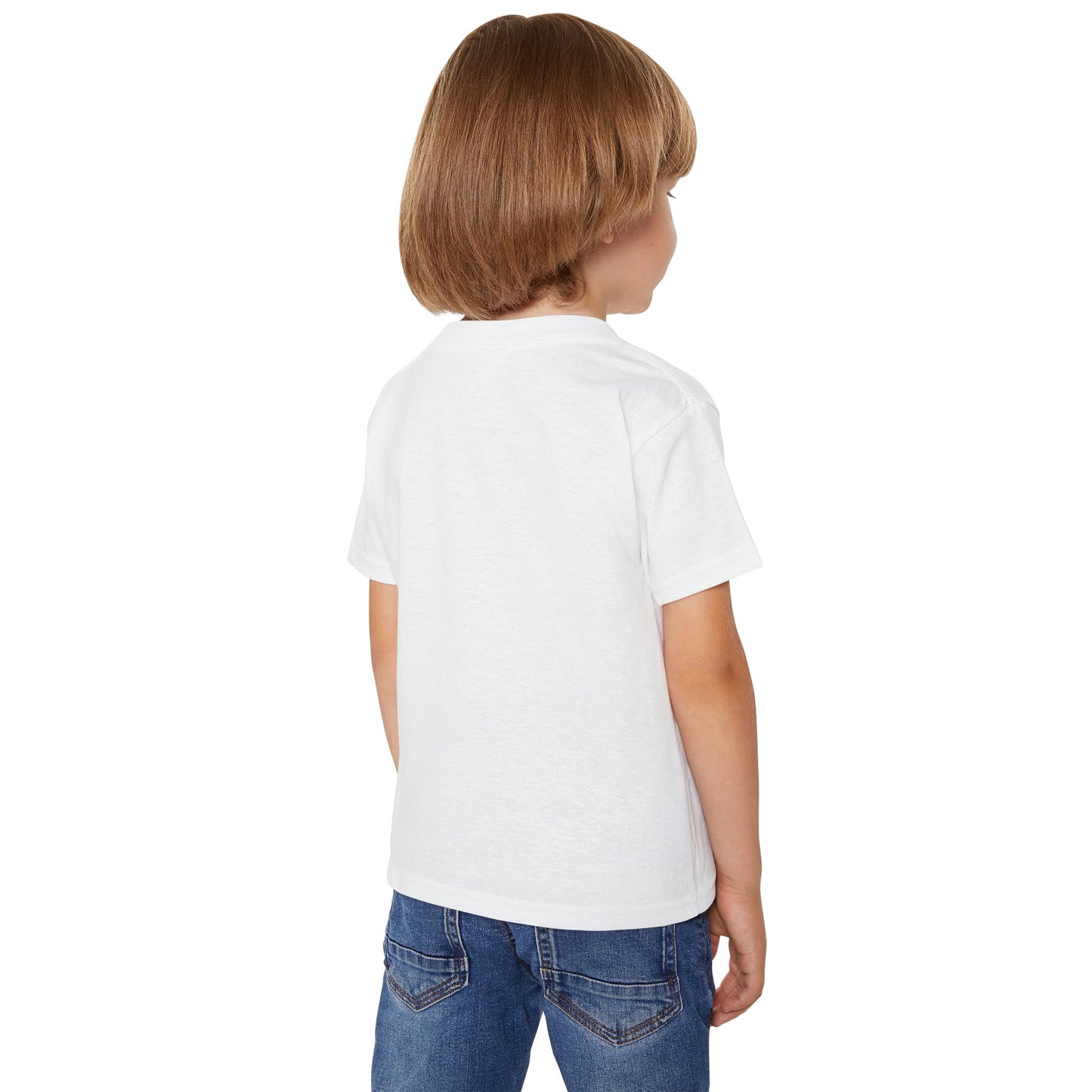 Toddler T-Shirt — "Happy Fourth of July" Patriotic Popsicle Kids Tee